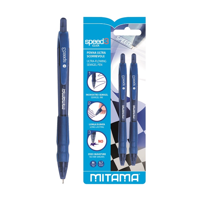 Penna scatto Speed3 - blu [cod.61703] - Mitama