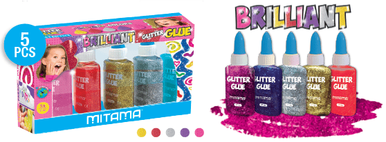 Colla Glitter 3D - Neon/Paillettes/Brilliant [cod.62513] - Mitama