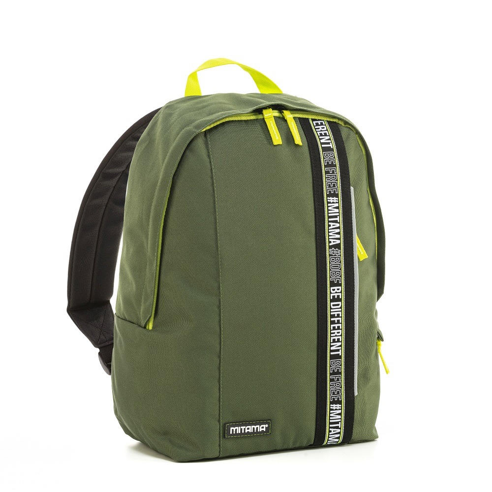 Zaino Colortouch Verde Militare [Cod. 63430] | Mitama Zaini