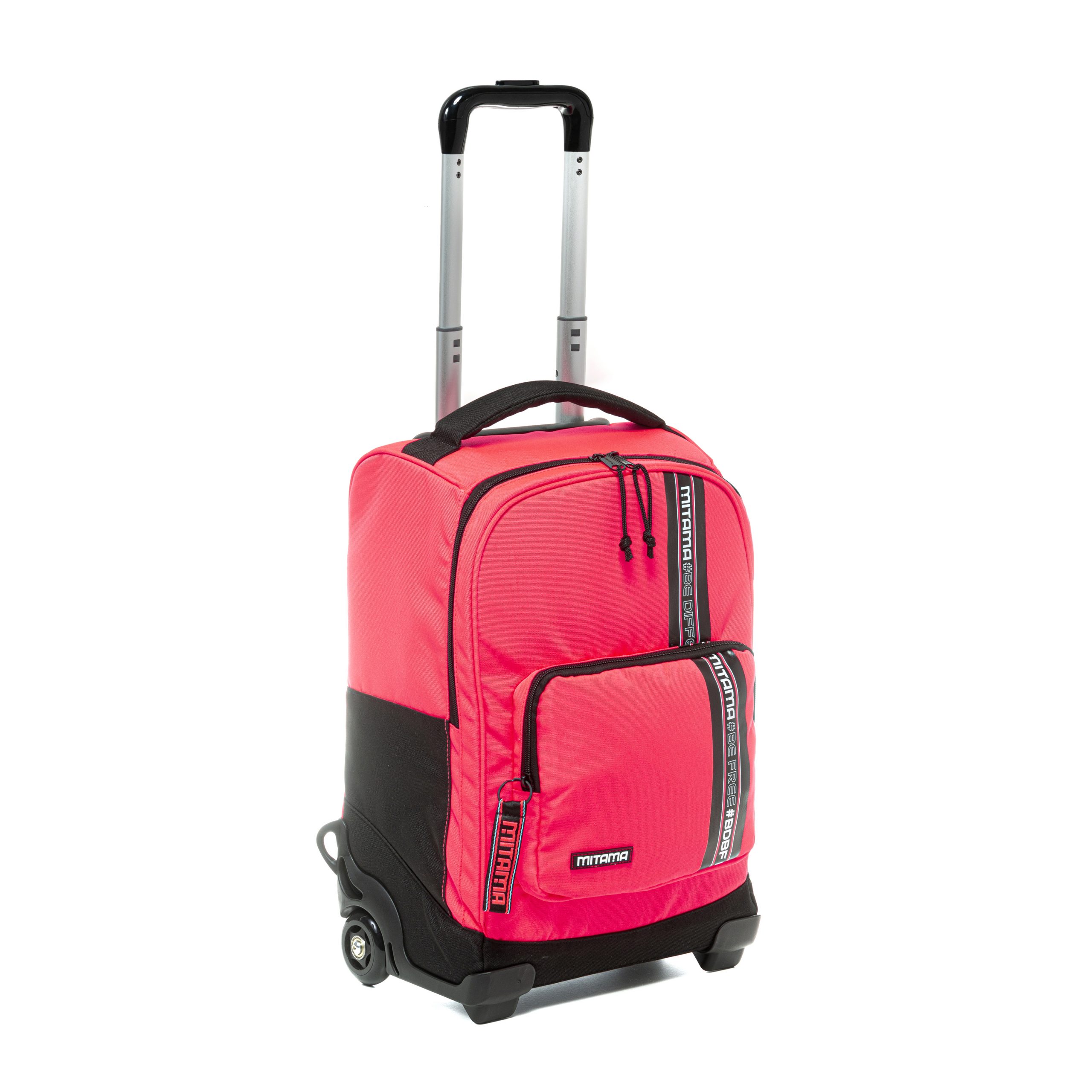 Zaino Trolley Mitama Rosso Corallo Fluo [Cod.63606] Mitama Zaini